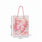 Pink Butterfly Paper Gift Bag - 23×18 cm - Al Kabayel Discount CentrePink Butterfly Paper Gift Bag - 23×18 cmPacking & Wrapping SuppliesAKDCAl Kabayel Discount Centre