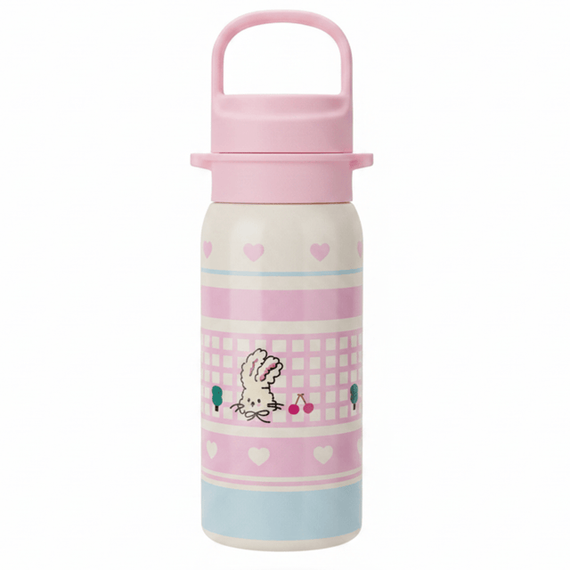 Pink & Cream Elegant Metal Water Bottle with Premium Designer Finish – 500 ml - Al Kabayel Discount CentrePink & Cream Elegant Metal Water Bottle with Premium Designer Finish – 500 mlWater BottlesAKDCAl Kabayel Discount Centre
