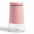 Pink Metal & Glass Canister — 1 Litre | Airtight Storage Jar for Kitchen & Pantry - Al Kabayel Discount CentrePink Metal & Glass Canister — 1 Litre | Airtight Storage Jar for Kitchen & PantryJars & Food SaversAKDCAl Kabayel Discount Centre