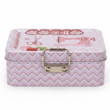 Pink Metal Tin Box — Design 1 12.5 × 9 cm | Charming Sewing - Themed Storage Box - Al Kabayel Discount CentrePink Metal Tin Box — Design 1 12.5 × 9 cm | Charming Sewing - Themed Storage BoxJars & Food SaversAKDCAl Kabayel Discount Centre