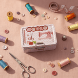 Pink Metal Tin Box — Design 1 12.5 × 9 cm | Charming Sewing - Themed Storage Box - Al Kabayel Discount CentrePink Metal Tin Box — Design 1 12.5 × 9 cm | Charming Sewing - Themed Storage BoxJars & Food SaversAKDCAl Kabayel Discount Centre