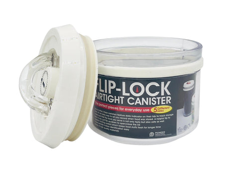 PIONEER Round Flip - Lock Air Tight Canister 680ml - Al Kabayel Discount CentrePIONEER Round Flip - Lock Air Tight Canister 680mlJars & Food SaversPIONEERAl Kabayel Discount Centre