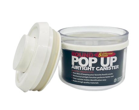 PIONEER Round Pop - Up Air Tight Canister 680ml - Al Kabayel Discount CentrePIONEER Round Pop - Up Air Tight Canister 680mlJars & Food SaversPIONEERAl Kabayel Discount Centre