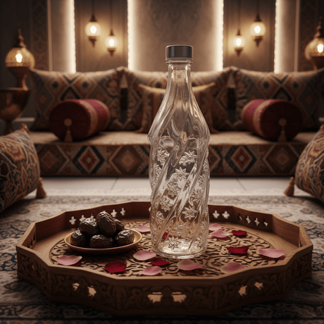 Pishgaman Elegant Embossed Glass Water Bottle 1200ml – Premium Floral Crystal-Cut Design - Al Kabayel Discount CentrePishgaman Elegant Embossed Glass Water Bottle 1200ml – Premium Floral Crystal-Cut DesignWater BottlePISHGAMANAl Kabayel Discount Centre