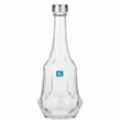 Pishgaman Elegant Faceted Clear Glass Water Bottle 1500ml – Premium Hexagonal Design with Secure Silver Metal Cap - Al Kabayel Discount CentrePishgaman Elegant Faceted Clear Glass Water Bottle 1500ml – Premium Hexagonal Design with Secure Silver Metal CapWater BottlePISHGAMANAl Kabayel Discount Centre