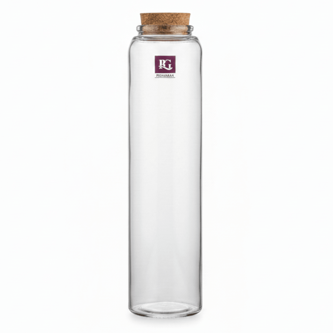 Pishgaman Glass Bottle with Cork Lid — 28cm - Al Kabayel Discount CentrePishgaman Glass Bottle with Cork Lid — 28cmJars & Food SaversPISHGAMANAl Kabayel Discount Centre