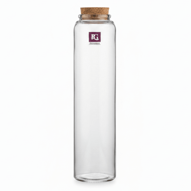 Pishgaman Glass Bottle with Cork Lid — 28cm - Al Kabayel Discount CentrePishgaman Glass Bottle with Cork Lid — 28cmJars & Food SaversPISHGAMANAl Kabayel Discount Centre