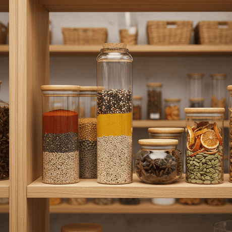 Pishgaman Glass Bottle with Cork Lid — 28cm - Al Kabayel Discount CentrePishgaman Glass Bottle with Cork Lid — 28cmJars & Food SaversPISHGAMANAl Kabayel Discount Centre