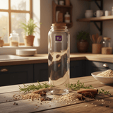 Pishgaman Glass Bottle with Natural Cork Lid | 22cm | Airtight Storage Jar - Al Kabayel Discount CentrePishgaman Glass Bottle with Natural Cork Lid | 22cm | Airtight Storage JarJars & Food SaversPISHGAMANAl Kabayel Discount Centre