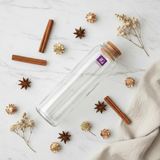 Pishgaman Glass Bottle with Natural Cork Lid | 22cm | Airtight Storage Jar - Al Kabayel Discount CentrePishgaman Glass Bottle with Natural Cork Lid | 22cm | Airtight Storage JarJars & Food SaversPISHGAMANAl Kabayel Discount Centre