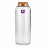 Pishgaman Glass Storage Bottle with Natural Cork Lid | 20cm | - Al Kabayel Discount CentrePishgaman Glass Storage Bottle with Natural Cork Lid | 20cm |Jars & Food SaversPISHGAMANAl Kabayel Discount Centre