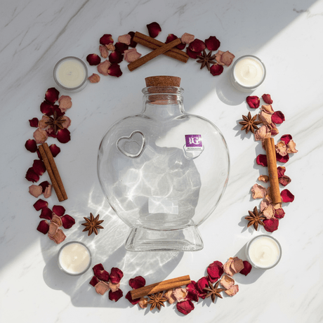 Pishgaman Heart Shape Glass Bottle with Cork Lid | 20cm - Al Kabayel Discount CentrePishgaman Heart Shape Glass Bottle with Cork Lid | 20cmJars & Food SaversPISHGAMANAl Kabayel Discount Centre