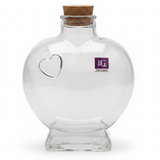 Pishgaman Heart Shape Glass Bottle with Cork Lid | 20cm - Al Kabayel Discount CentrePishgaman Heart Shape Glass Bottle with Cork Lid | 20cmJars & Food SaversPISHGAMANAl Kabayel Discount Centre