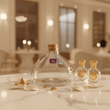 Pishgaman Round Glass Bottle with Cork Lid | 10×12cm - Al Kabayel Discount CentrePishgaman Round Glass Bottle with Cork Lid | 10×12cmJars & Food SaversPISHGAMANAl Kabayel Discount Centre