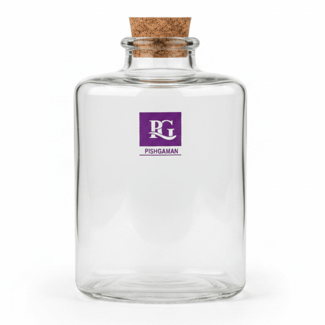 Pishgaman Triangle Glass Bottle with Cork Lid | 11cm | - Al Kabayel Discount CentrePishgaman Triangle Glass Bottle with Cork Lid | 11cm |Jars & Food SaversPISHGAMANAl Kabayel Discount Centre