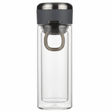 Plain Clear Glass Bottle with Modern Grey Cap – 300 ml - Al Kabayel Discount CentrePlain Clear Glass Bottle with Modern Grey Cap – 300 mlWater BottlesAKDCAl Kabayel Discount Centre