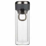 Plain Clear Glass Bottle with Modern Grey Cap – 300 ml - Al Kabayel Discount CentrePlain Clear Glass Bottle with Modern Grey Cap – 300 mlWater BottlesAKDCAl Kabayel Discount Centre