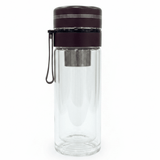 Plain Glass Vacuum Insulated Bottle with Elegant Brown Cap – 320 ml - Al Kabayel Discount CentrePlain Glass Vacuum Insulated Bottle with Elegant Brown Cap – 320 mlWater BottlesAKDCAl Kabayel Discount Centre