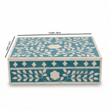 Plastic Coated Cardboard Jewellery Box - 26×20cm - Red / Blue - Al Kabayel Discount CentrePlastic Coated Cardboard Jewellery Box - 26×20cm - Red / BlueOrganizers & AccessoriesAKDCAl Kabayel Discount Centre
