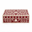 Plastic Coated Cardboard Jewellery Box - 26×20cm - Red / Blue - Al Kabayel Discount CentrePlastic Coated Cardboard Jewellery Box - 26×20cm - Red / BlueOrganizers & AccessoriesAKDCAl Kabayel Discount Centre
