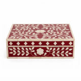 Plastic Coated Cardboard Jewellery Box - 26×20cm - Red / Blue - Al Kabayel Discount CentrePlastic Coated Cardboard Jewellery Box - 26×20cm - Red / BlueOrganizers & AccessoriesAKDCAl Kabayel Discount Centre