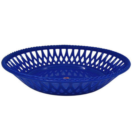 Plastic Fruit Round Tray Kitchen Counter Polypropylene Fruit Holder Modern - 23cmX5 - Blue - Al Kabayel Discount CentrePlastic Fruit Round Tray Kitchen Counter Polypropylene Fruit Holder Modern - 23cmX5 - BlueOrganizers & AccessoriesFAMILYAl Kabayel Discount Centre
