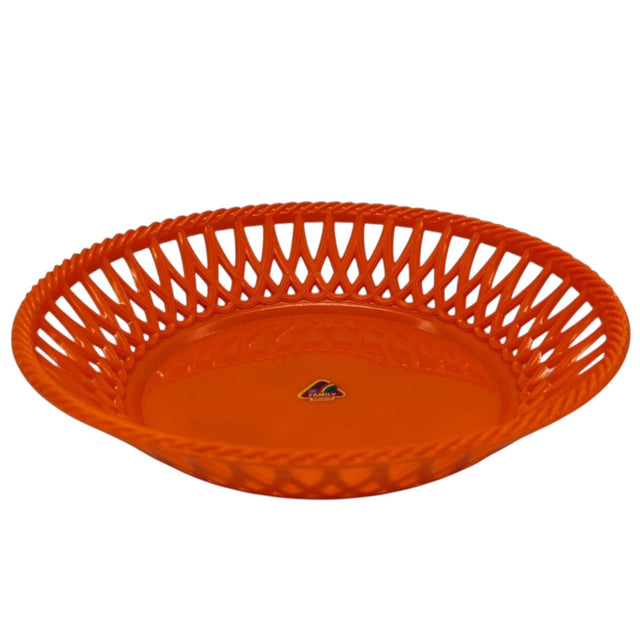 Plastic Fruit Round Tray Kitchen Counter Polypropylene Fruit Holder Modern - 23cmX5 - Red - Al Kabayel Discount CentrePlastic Fruit Round Tray Kitchen Counter Polypropylene Fruit Holder Modern - 23cmX5 - RedOrganizers & AccessoriesFAMILYAl Kabayel Discount Centre