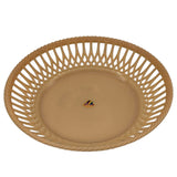 Plastic Fruit Round Tray Kitchen Counter Polypropylene Fruit Holder Modern - 28cmX5 - BurlyWood - Al Kabayel Discount CentrePlastic Fruit Round Tray Kitchen Counter Polypropylene Fruit Holder Modern - 28cmX5 - BurlyWoodOrganizers & AccessoriesFAMILYAl Kabayel Discount Centre