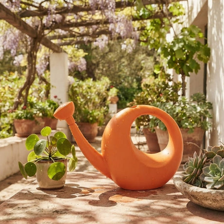 Plastic Globe Watering Can - 4 Litre - Orange / Green - Al Kabayel Discount CentrePlastic Globe Watering Can - 4 Litre - Orange / GreenGardening ToolsAKDCAl Kabayel Discount Centre