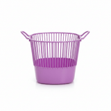 Plastic Laundry Basket with Handles - 36×40 cm - Purple / Yellow / Green - Al Kabayel Discount CentrePlastic Laundry Basket with Handles - 36×40 cm - Purple / Yellow / GreenOrganizers & AccessoriesAKDCAl Kabayel Discount Centre