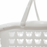 Plastic Multipurpose Basket with Handle - 25×18cm - White - Grey - Al Kabayel Discount CentrePlastic Multipurpose Basket with Handle - 25×18cm - White - GreyOrganizers & AccessoriesAKDCAl Kabayel Discount Centre