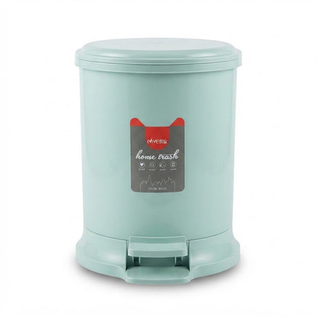 Plastic Pedal Dustbin - 33×25cm - Beige / Sage Green / Light Grey - Al Kabayel Discount CentrePlastic Pedal Dustbin - 33×25cm - Beige / Sage Green / Light GreyOrganizers & AccessoriesAKDCAl Kabayel Discount Centre