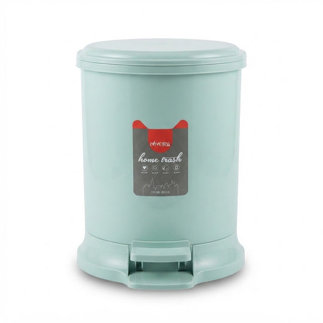 Plastic Pedal Dustbin - 33×25cm - Beige / Sage Green / Light Grey - Al Kabayel Discount CentrePlastic Pedal Dustbin - 33×25cm - Beige / Sage Green / Light GreyOrganizers & AccessoriesAKDCAl Kabayel Discount Centre