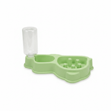 Plastic Pet Feeder with Water Dispenser – 30×15 - Pink / Green / Light Blue - Al Kabayel Discount CentrePlastic Pet Feeder with Water Dispenser – 30×15 - Pink / Green / Light BluePet SuppliesAKDCAl Kabayel Discount Centre