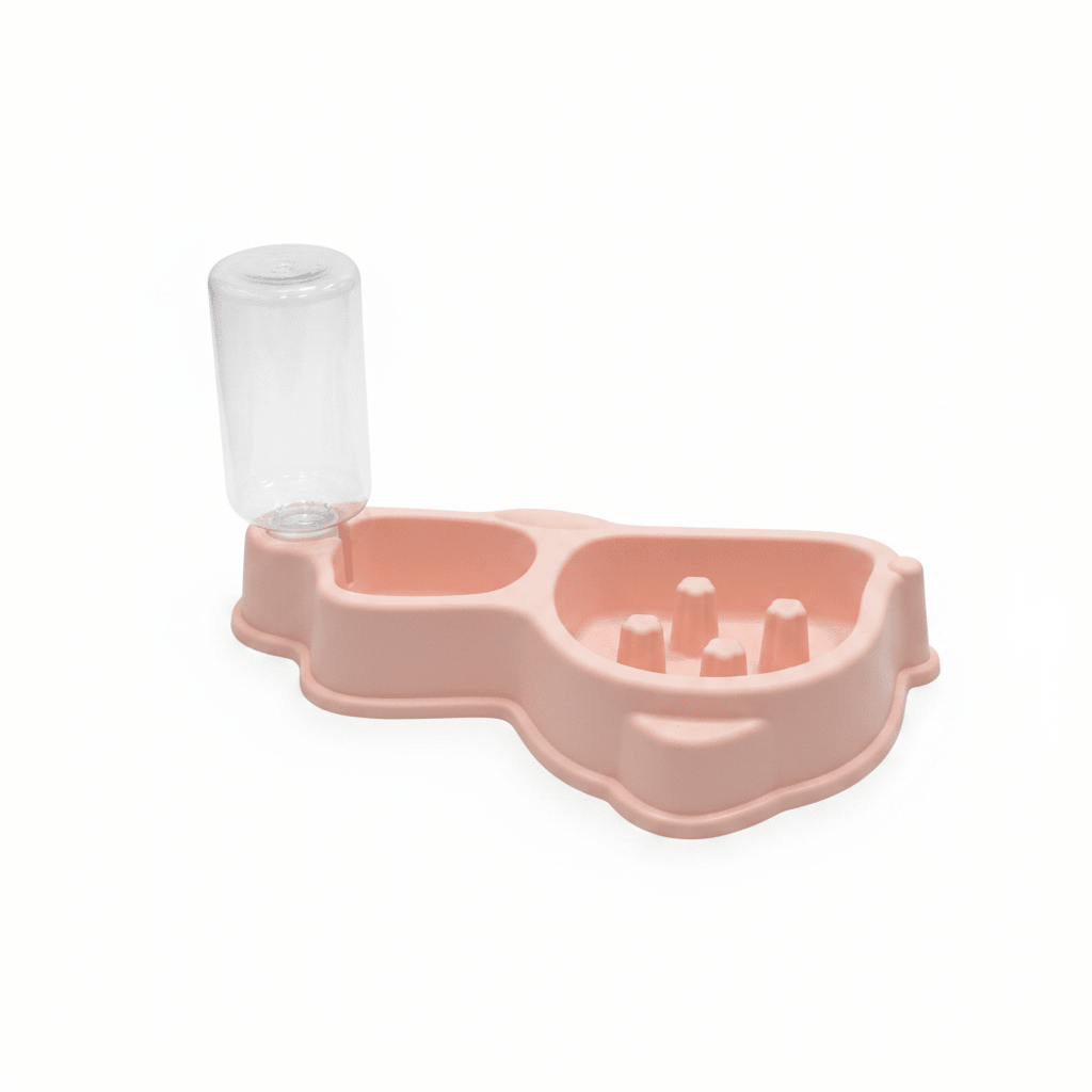 Plastic Pet Feeder with Water Dispenser – 30×15 - Pink / Green / Light Blue - Al Kabayel Discount CentrePlastic Pet Feeder with Water Dispenser – 30×15 - Pink / Green / Light BluePet SuppliesAKDCAl Kabayel Discount Centre
