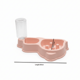 Plastic Pet Feeder with Water Dispenser – 30×15 - Pink / Green / Light Blue - Al Kabayel Discount CentrePlastic Pet Feeder with Water Dispenser – 30×15 - Pink / Green / Light BluePet SuppliesAKDCAl Kabayel Discount Centre