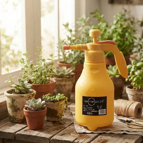 Plastic Pressure Sprayer - 2 Litre - Yellow / Sage Green - Al Kabayel Discount CentrePlastic Pressure Sprayer - 2 Litre - Yellow / Sage GreenGardening ToolsAKDCAl Kabayel Discount Centre
