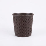 Plastic Woven-Pattern Multipurpose Holder - 10×10cm - White / Brown - Al Kabayel Discount CentrePlastic Woven-Pattern Multipurpose Holder - 10×10cm - White / BrownOrganizers & AccessoriesEXCLUSIVEAl Kabayel Discount Centre