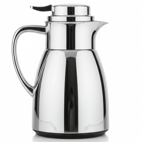 Plisco Compact Silver Thermal Flask, Portable Double Wall Insulated Bottle for Travel & Office – 500 ml - Al Kabayel Discount CentrePlisco Compact Silver Thermal Flask, Portable Double Wall Insulated Bottle for Travel & Office – 500 mlThermosALMARJANAl Kabayel Discount Centre