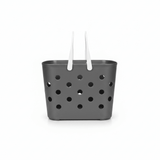 Polak Multipurpose Perforated Plastic Basket with Handle - 30×18 cm - Grey / White - Al Kabayel Discount CentrePolak Multipurpose Perforated Plastic Basket with Handle - 30×18 cm - Grey / WhiteOrganizers & AccessoriesPOLAKAl Kabayel Discount Centre