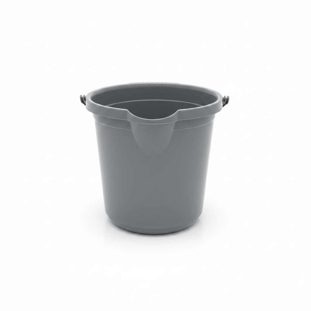 Polytime Plastic Bucket – 10 Litre - Grey / Beige / White - Al Kabayel Discount CentrePolytime Plastic Bucket – 10 Litre - Grey / Beige / WhiteBucketsPOLYTIMEAl Kabayel Discount Centre