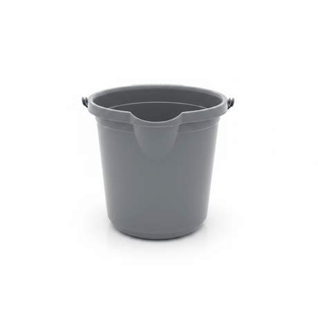 Polytime Plastic Bucket – 10 Litre - Grey / Beige / White - Al Kabayel Discount CentrePolytime Plastic Bucket – 10 Litre - Grey / Beige / WhiteBucketsPOLYTIMEAl Kabayel Discount Centre