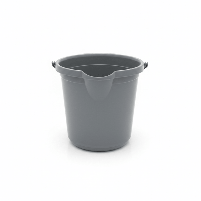 Polytime Plastic Bucket – 10 Litre - Grey / Beige / White - Al Kabayel Discount CentrePolytime Plastic Bucket – 10 Litre - Grey / Beige / WhiteBucketsPOLYTIMEAl Kabayel Discount Centre