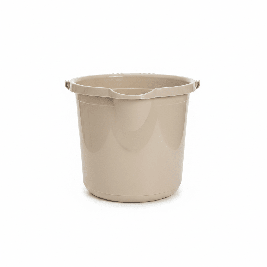 Polytime Purgat Plastic Cleaning Bucket - 14 Litre - Off White/ Beige / White - Al Kabayel Discount CentrePolytime Purgat Plastic Cleaning Bucket - 14 Litre - Off White/ Beige / WhiteBucketsPOLYTIMEAl Kabayel Discount Centre