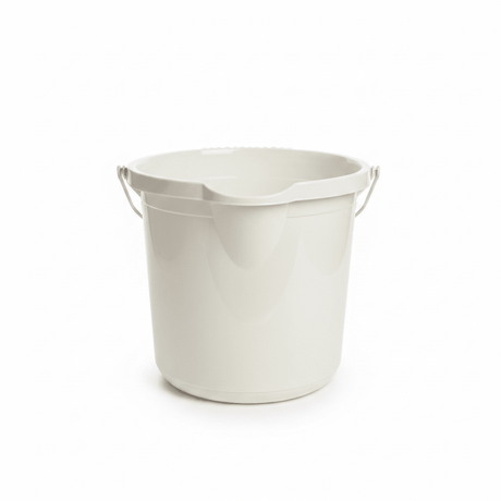 Polytime Purgat Plastic Cleaning Bucket - 14 Litre - Off White/ Beige / White - Al Kabayel Discount CentrePolytime Purgat Plastic Cleaning Bucket - 14 Litre - Off White/ Beige / WhiteBucketsPOLYTIMEAl Kabayel Discount Centre
