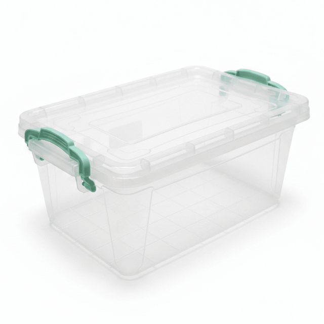 Polytime Rectangular Clear Storage Box with Lid – 5 Ltr | 310 × 205 × 137 mm - Al Kabayel Discount CentrePolytime Rectangular Clear Storage Box with Lid – 5 Ltr | 310 × 205 × 137 mmOrganizers & AccessoriesPOLYTIMEAl Kabayel Discount Centre