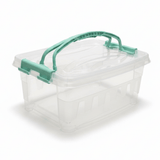 Polytime Rectangular Storage Box with Lid & Handle – 5 Ltr | 300×220×125 mm | Transparent - Al Kabayel Discount CentrePolytime Rectangular Storage Box with Lid & Handle – 5 Ltr | 300×220×125 mm | TransparentOrganizers & AccessoriesPOLYTIMEAl Kabayel Discount Centre