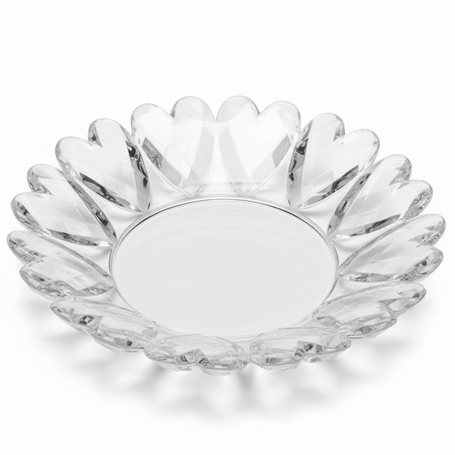 Porce Elegant Acrylic Diamond - Cut Dessert Plate, Stylish Serving Plate for Cakes, Pastries & Desserts – 8 Inch - Al Kabayel Discount CentrePorce Elegant Acrylic Diamond - Cut Dessert Plate, Stylish Serving Plate for Cakes, Pastries & Desserts – 8 InchServing TraysPORCEAl Kabayel Discount Centre