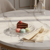 Porce Elegant Acrylic Diamond - Cut Dessert Plate, Stylish Serving Plate for Cakes, Pastries & Desserts – 8 Inch - Al Kabayel Discount CentrePorce Elegant Acrylic Diamond - Cut Dessert Plate, Stylish Serving Plate for Cakes, Pastries & Desserts – 8 InchServing TraysPORCEAl Kabayel Discount Centre