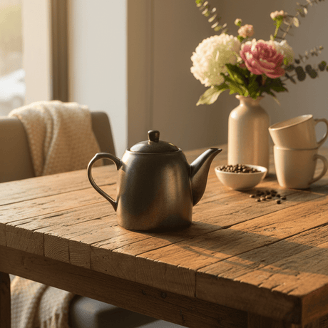 Porcelain Grey Coffee Pot 700ml | Premium Ceramic Teapot for Home, Café & Gifting - Al Kabayel Discount CentrePorcelain Grey Coffee Pot 700ml | Premium Ceramic Teapot for Home, Café & GiftingTea&CoffeeAKDCAl Kabayel Discount Centre